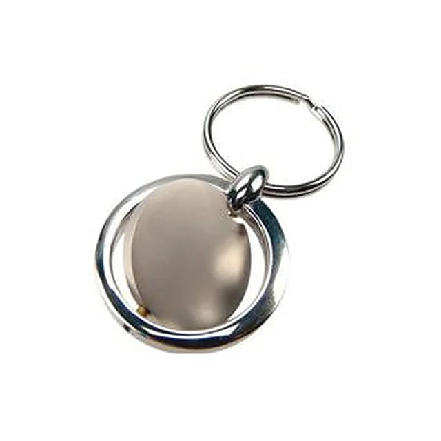Chaveiro Metal Redondo Giratório