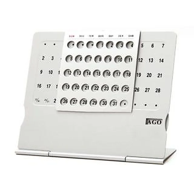 Calendário Metal