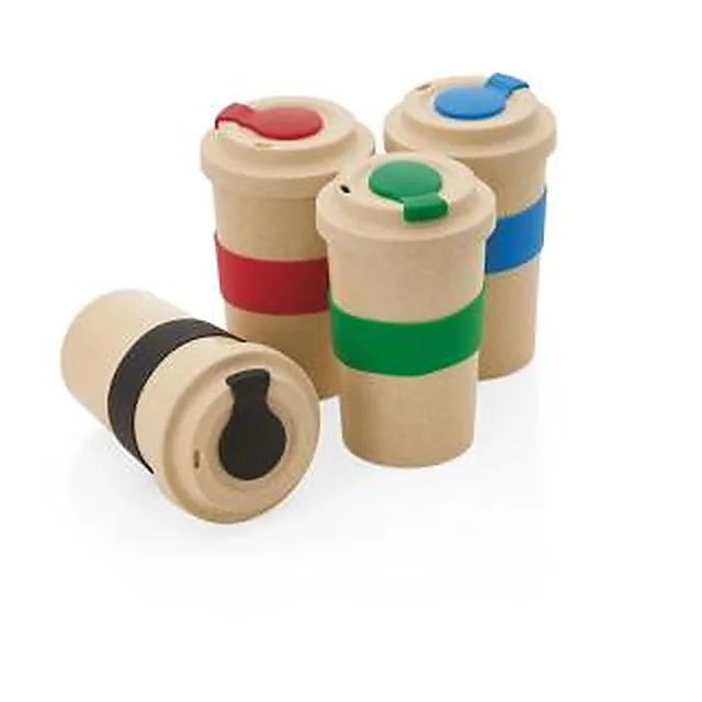 Copo Ecológico com Pegador e Tampa em Silicone