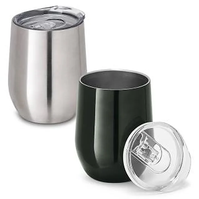 Copo Metal de Viagem com Corpo Duplo