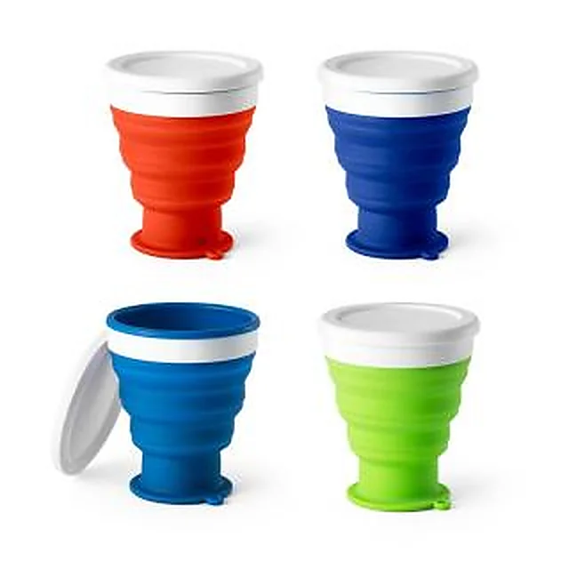 Copo Silicone Dobrável