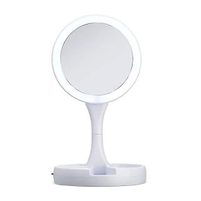 Espelho Dobrável com Led Recarregável
