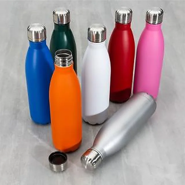Garrafa Squeeze Metal com Pintura Fosca