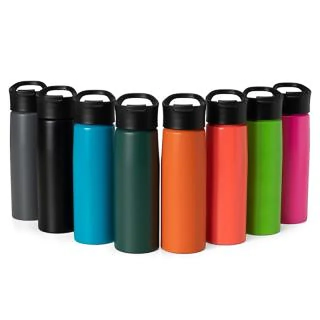 Garrafa Squeeze Metal Pintura Fosca
