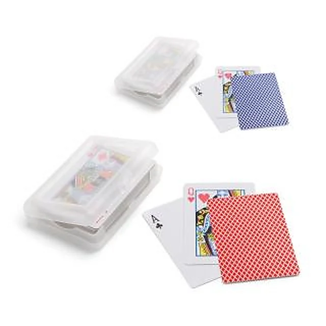 Baralho de 54 cartas em Papel Plastificado com Estojo