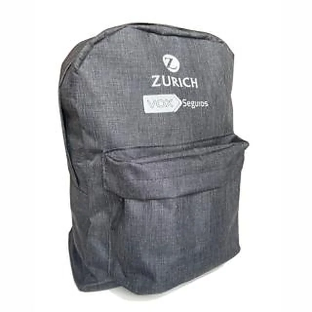 Mochila Nylon Mescla com Bolso Frontal