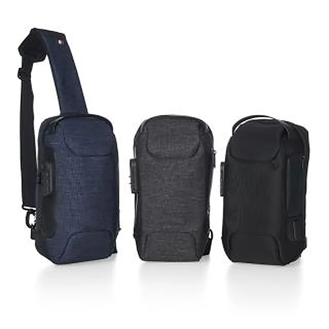 Mochila de Ombro com Entrada USB