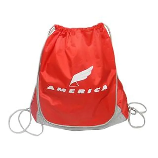 Mochila Saco Detalhe em Tela Espumada