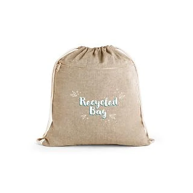 Mochila Saco Algodão Reciclado