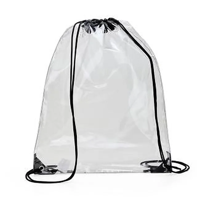 Mochila Saco PVC Transparente