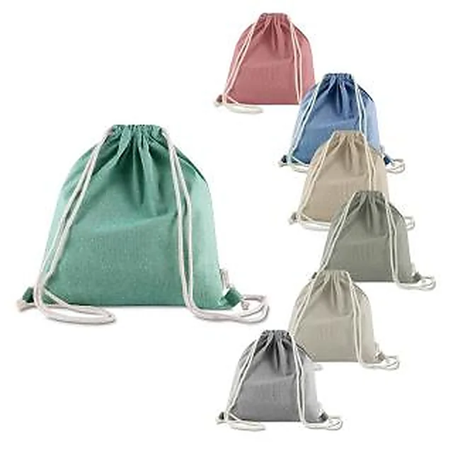 Mochila Saco Algodão Reciclado