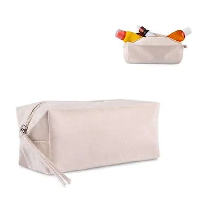 Necessaire em algodão reciclado