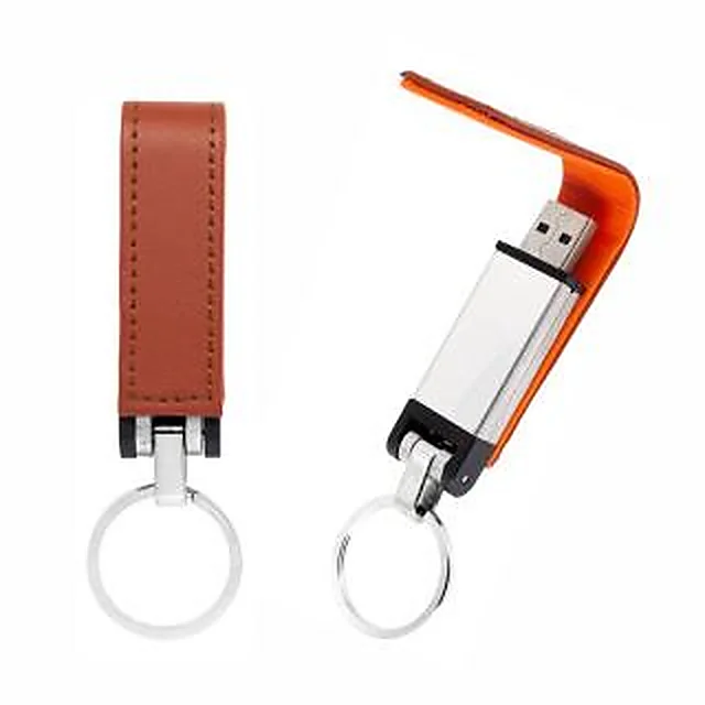 Pen Drive Couro 4GB ALLPEN107-4GB L 2,7 | A 8,0 | P 0,9 cm |
