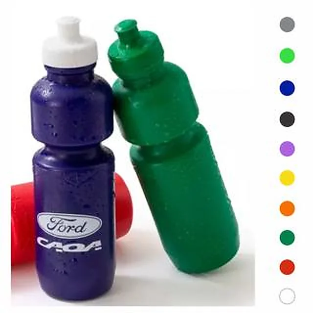 Garrafa Squeeze Plástico com Tampa Rosqueável