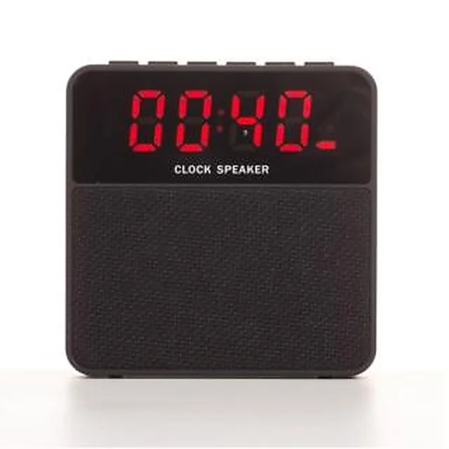Caixa de Som Bluetooth Multifunções com Relógio Digital