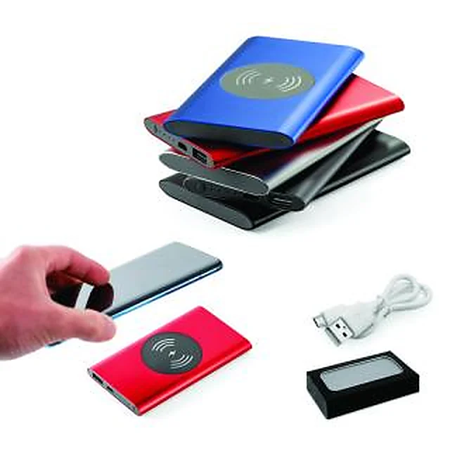 Carregador Portátil Power Bank Indução 4000 mAh