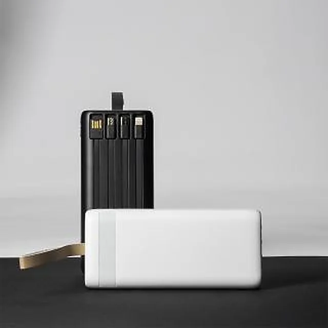 Carregador Power Bank 20.000mAh com Lanterna e Multissaídas